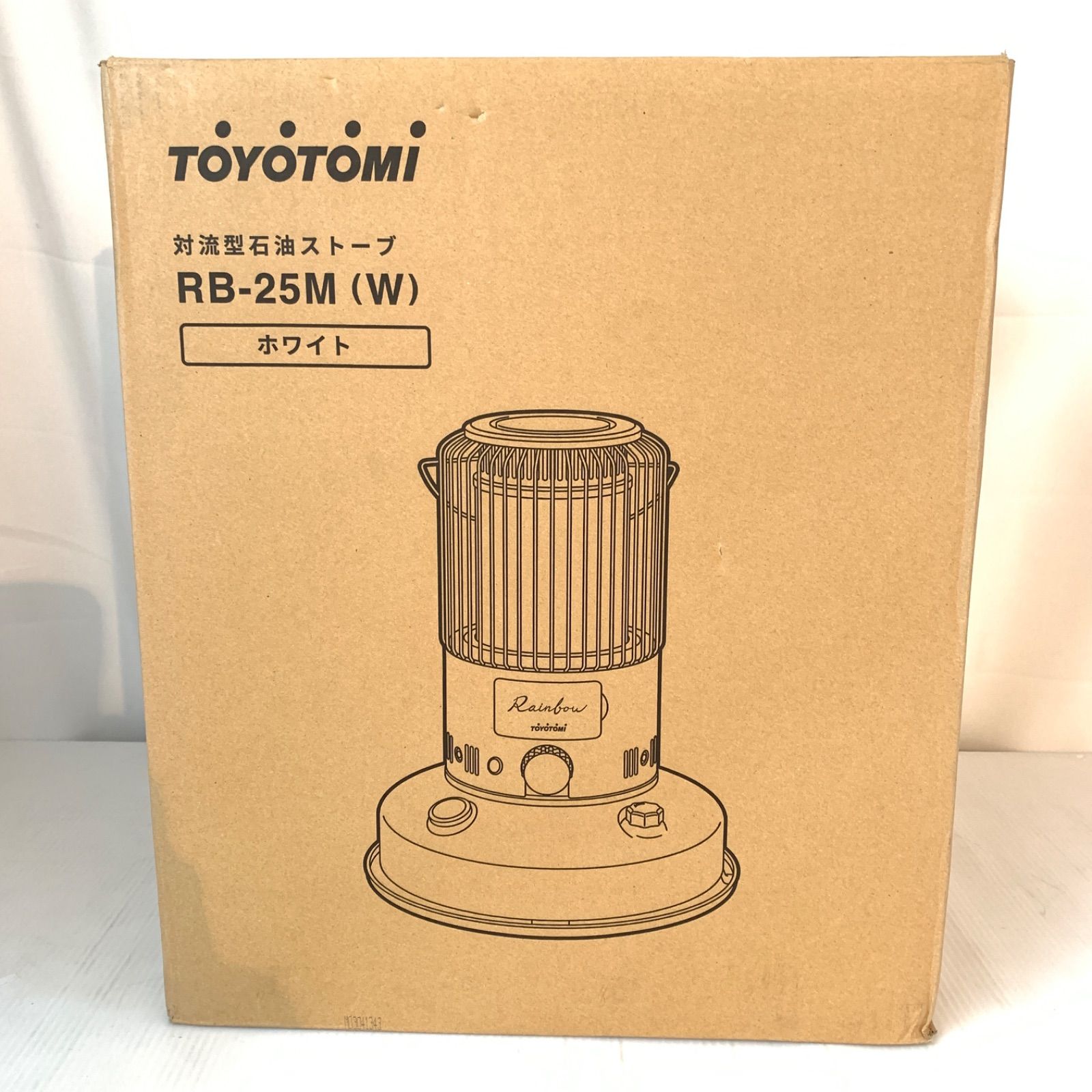 新品：メーカー保証付】トヨトミ 対流形 石油ストーブ RB-25M(W) 木造7