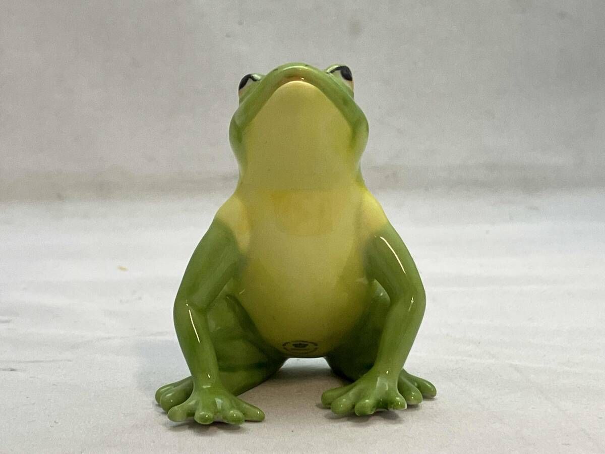超人気品】ROYALCOPENHAGENロイヤルコペンハーゲン 蛙 カエル 置物
