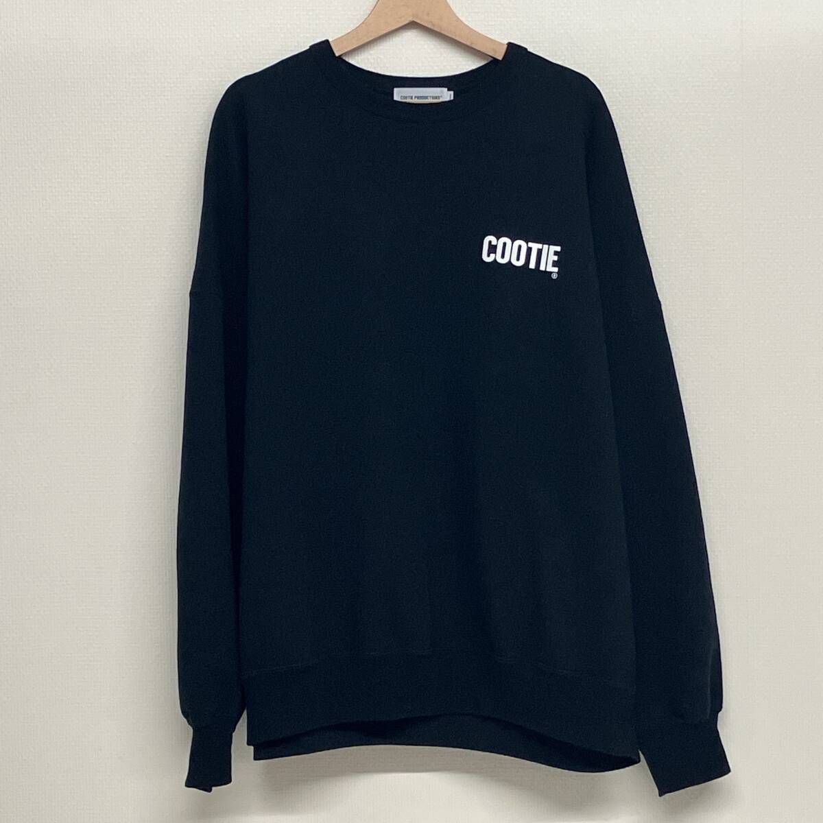 Cootie Productions ブラック 長袖カットソー オーバーサイズ