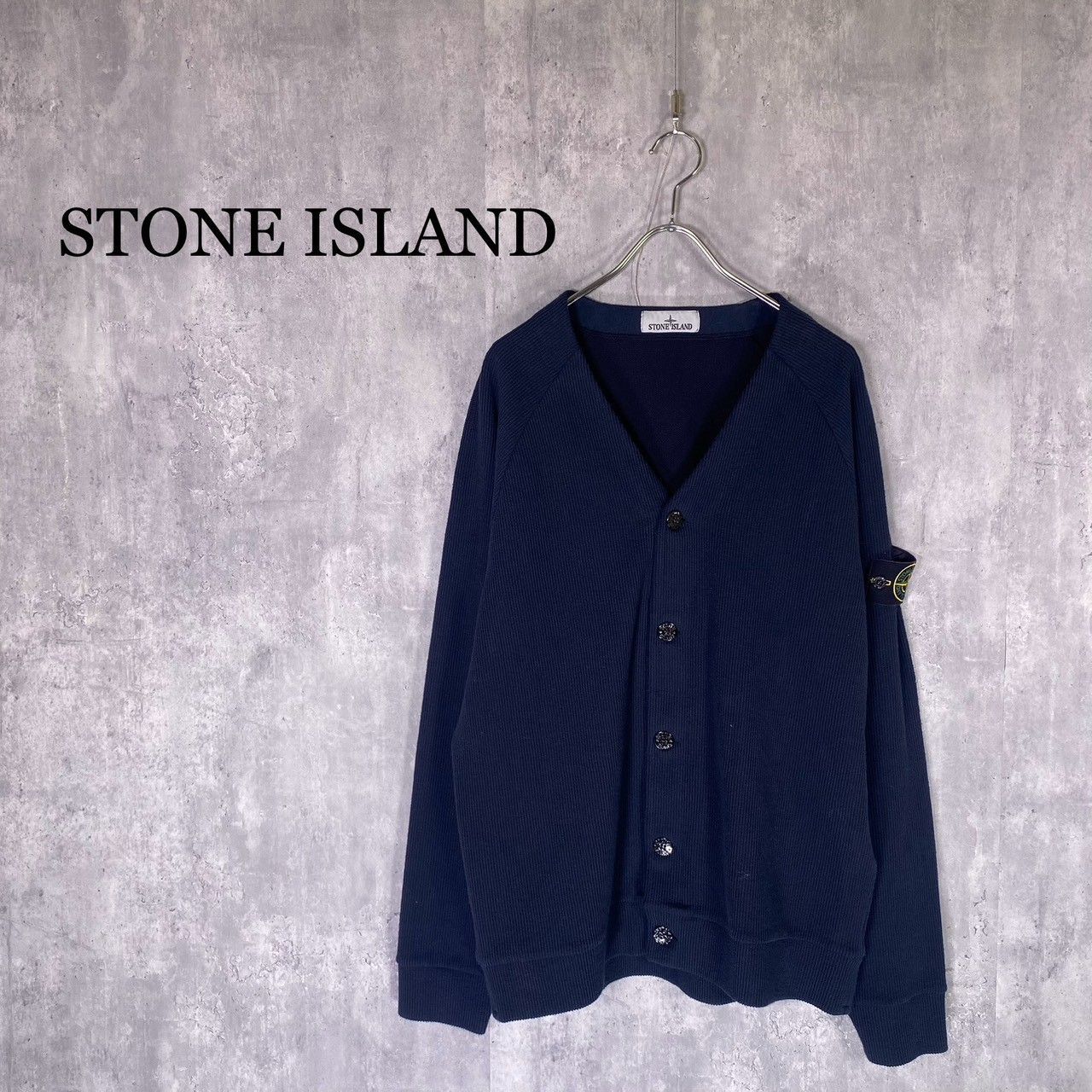 STONE ISLAND』ストーンアイランド(M) ニットカーディガン - メルカリ
