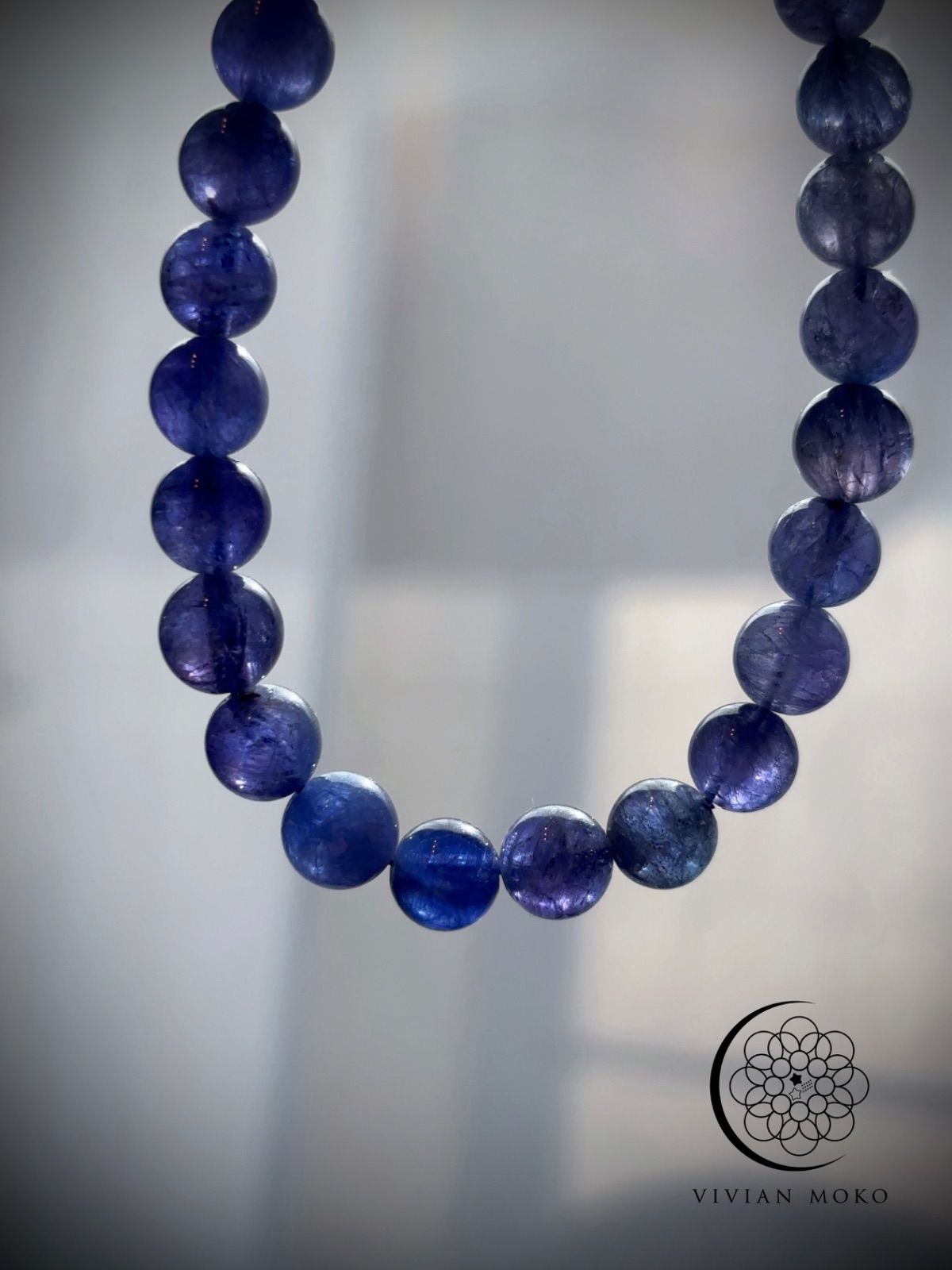 1点物‼️💎天然石✨️希少✨️宝石品質✨️鑑定書付き✨️ 蒼紫の輝石