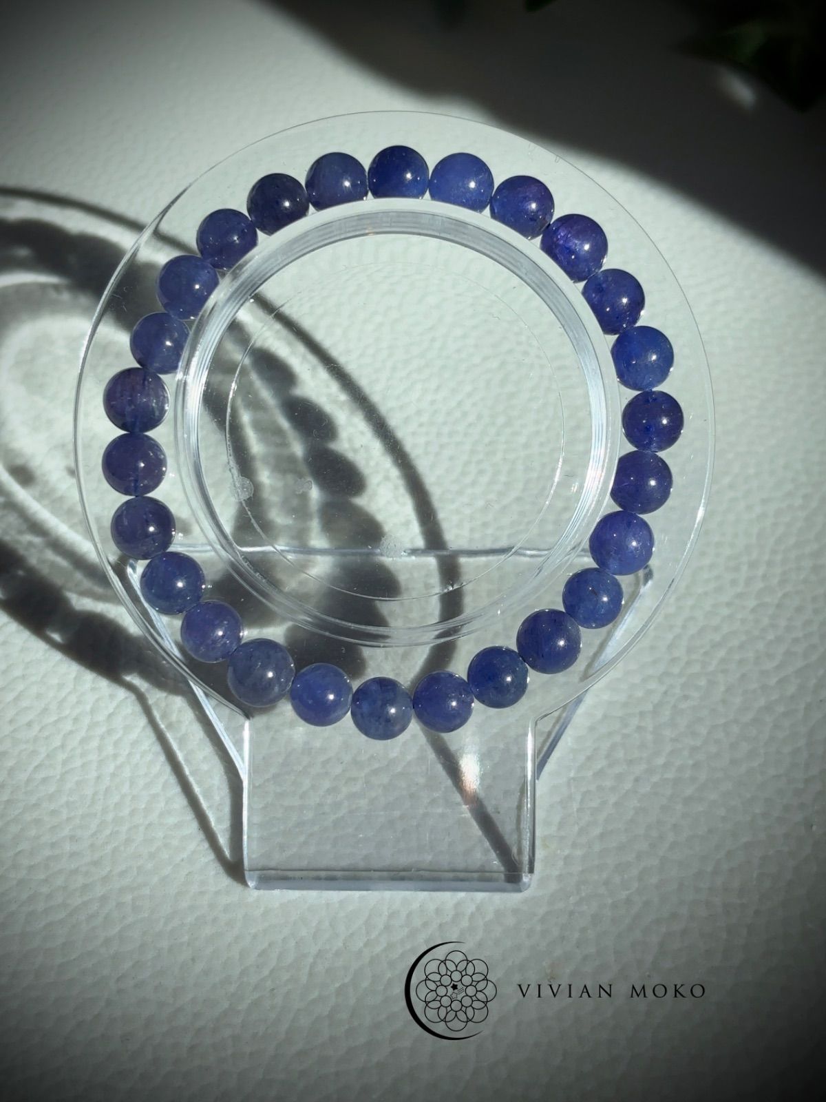 1点物‼️💎天然石✨️希少✨️宝石品質✨️鑑定書付き✨️ 蒼紫の輝石