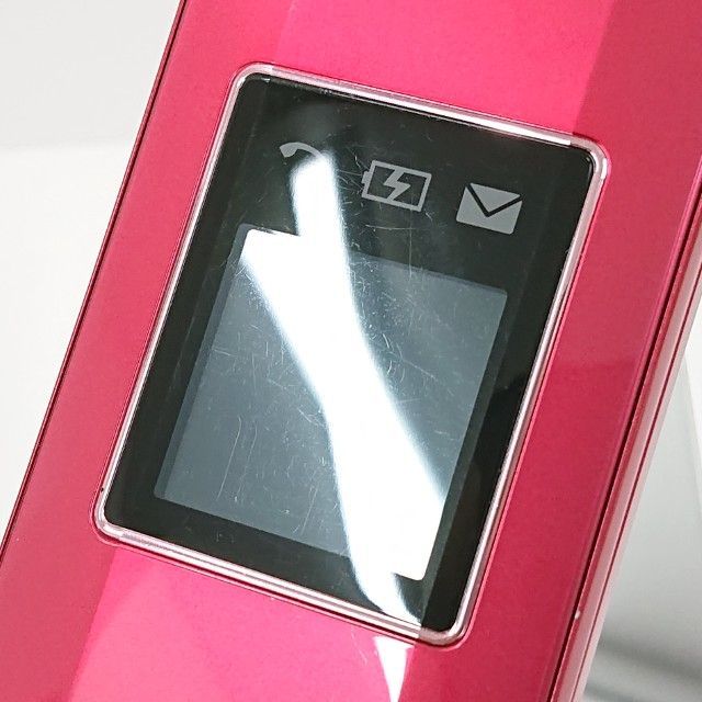 かんたん携帯10 NP807SH SoftBank ピンク 送料無料 本体 c16789 - メルカリ