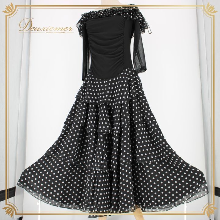 社交ダンス 衣装 スタンダード ドレス ワンピース パーティドレス