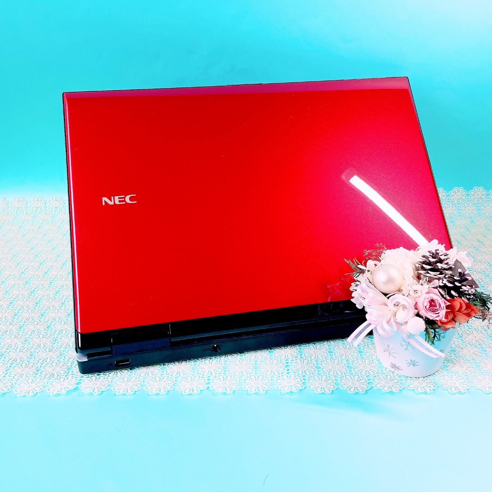 美品✨️ブルーレイ見れる❣️Corei7✨️赤ノートパソコン！大容量1TBカメラ付き✨️ ノートPC 美品✨️ブルーレイ見れる❣️大容量1TB✨️Corei7赤ノート