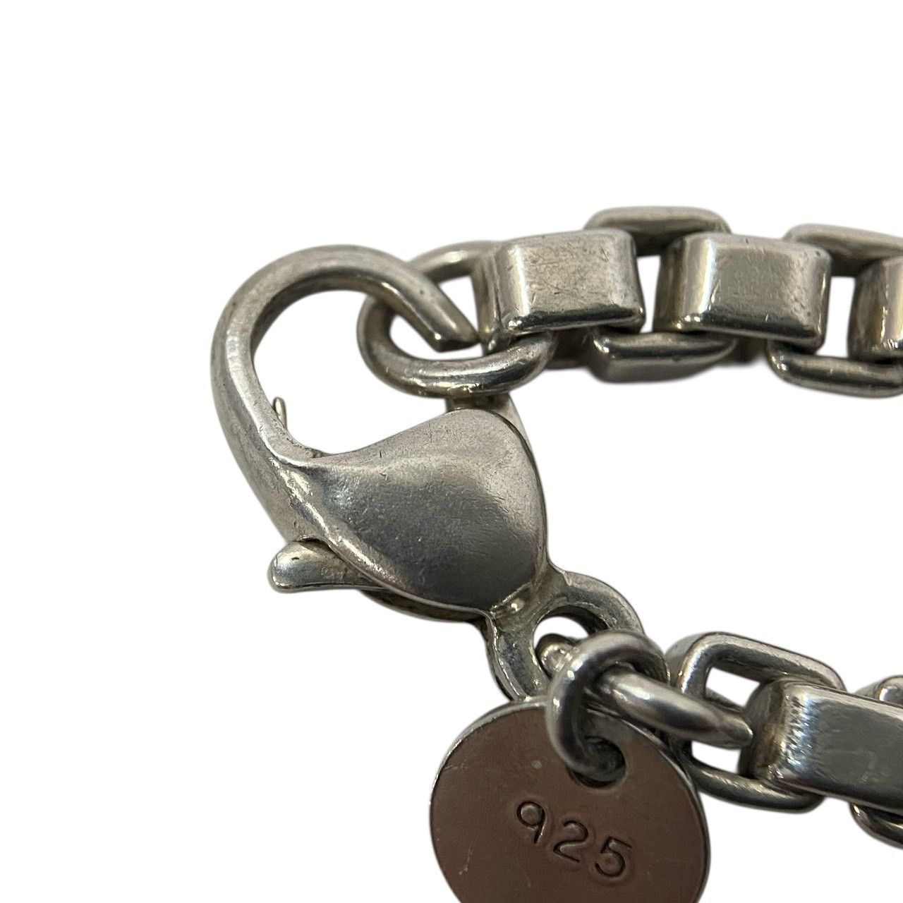Y【TIFFANY&Co.】ベネチアン ブレスレット SV925 SILVER/シルバー 総 