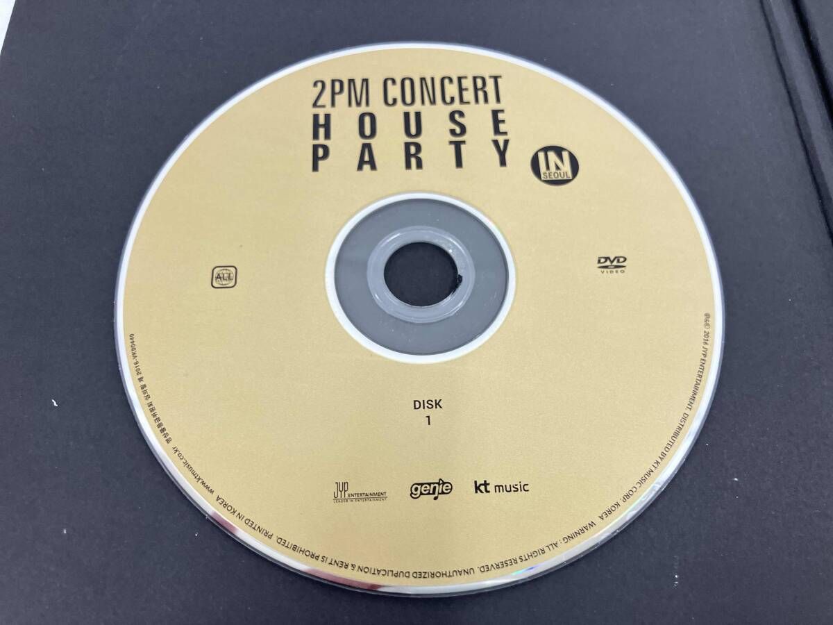 廃盤 2PM Concert House Party In Seoul DVD 廃盤 2PM Concert House Party In Seoul DVD 2PM CONCERT HOUSE PARTY