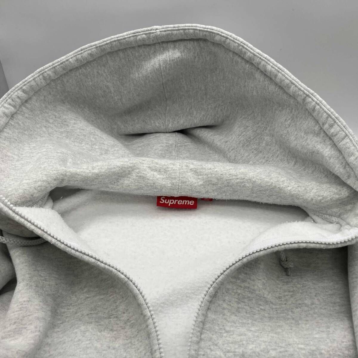 Supreme ボックスロゴフーディパーカー グレー 【公式通販】