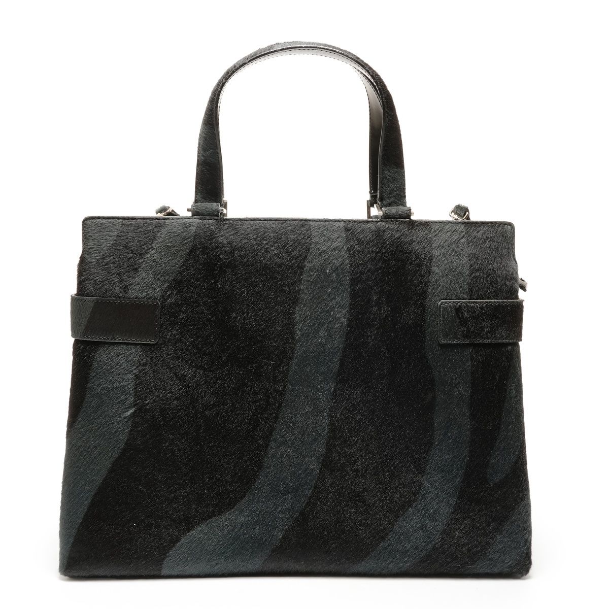 Salvatore Ferragamo サルヴァトーレフェラガモ ハンドバッグ ハラコ 