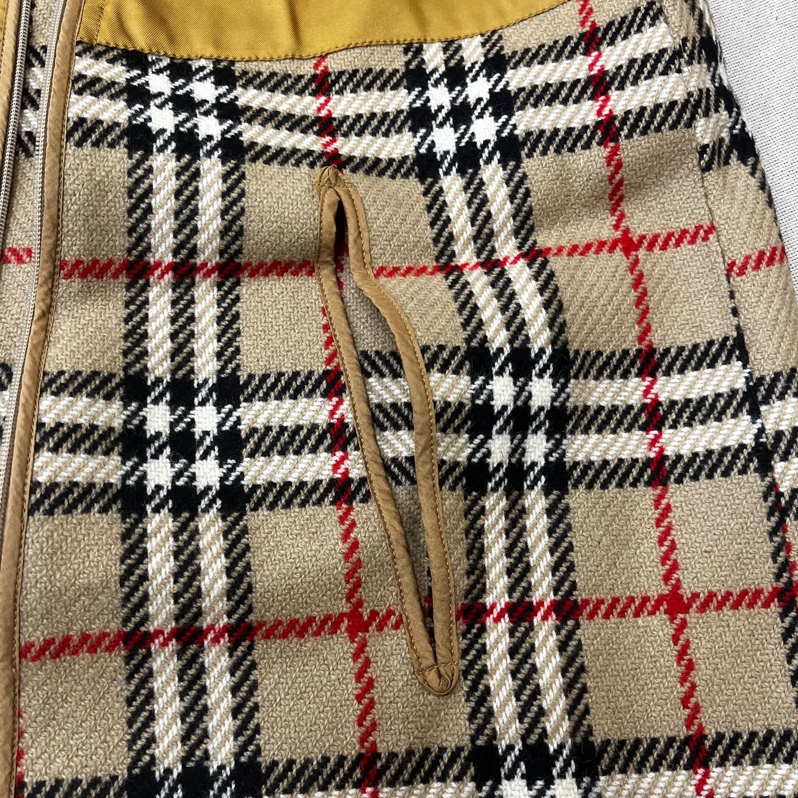 BURBERRY バーバリー コートライナー ノバチェック柄 ベージュ 茶色