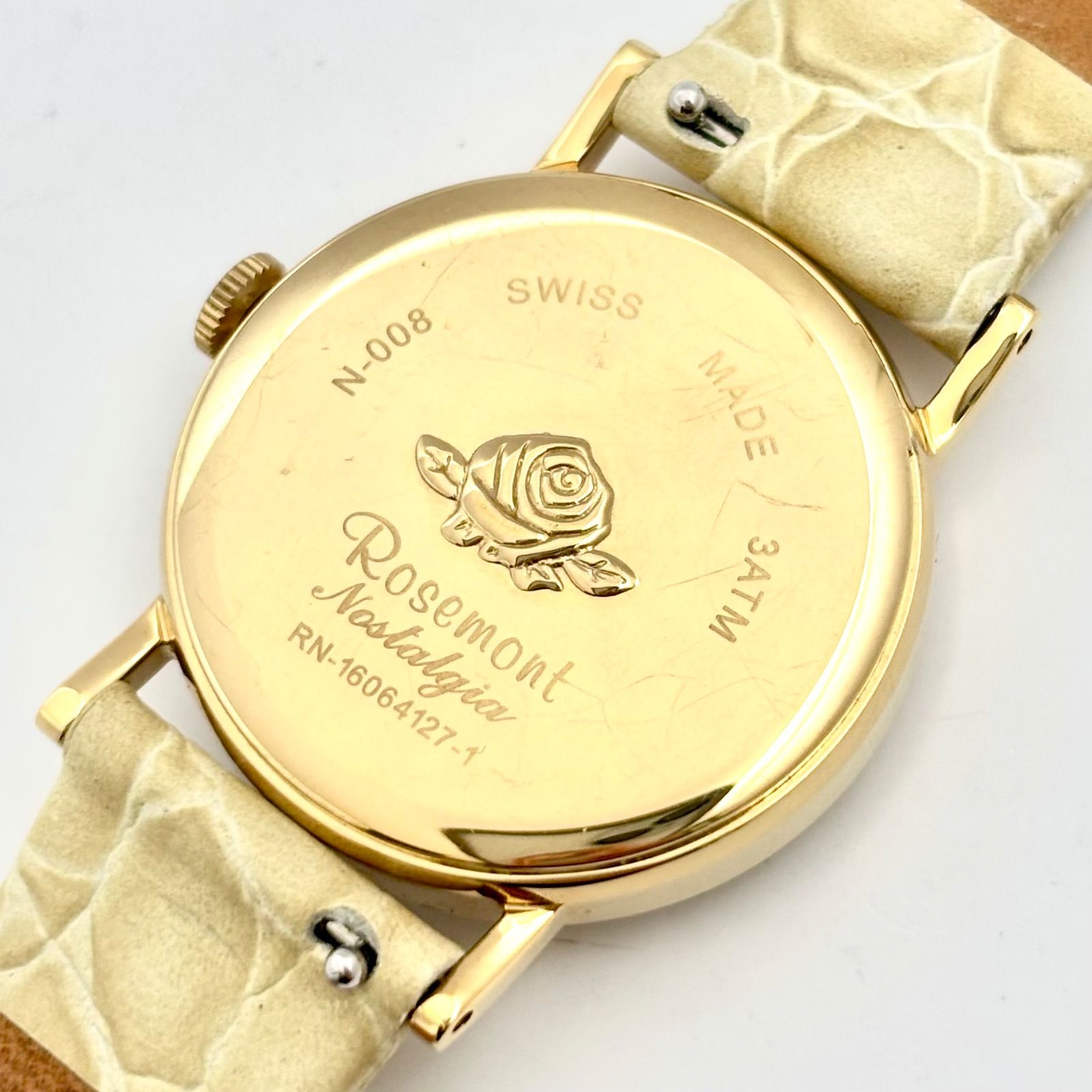 新品電池】Rosemont ロゼモン レディース 腕時計 スモールセコンド