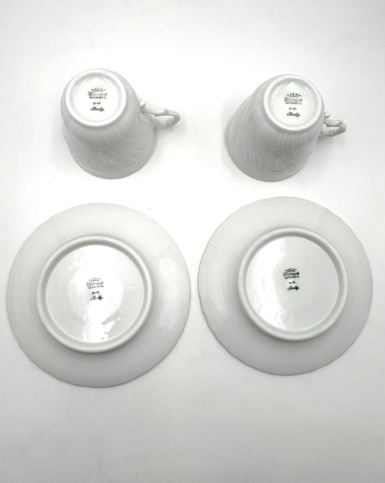 未使用保管品 Richard Ginori リチャードジノリ ベッキオホワイト