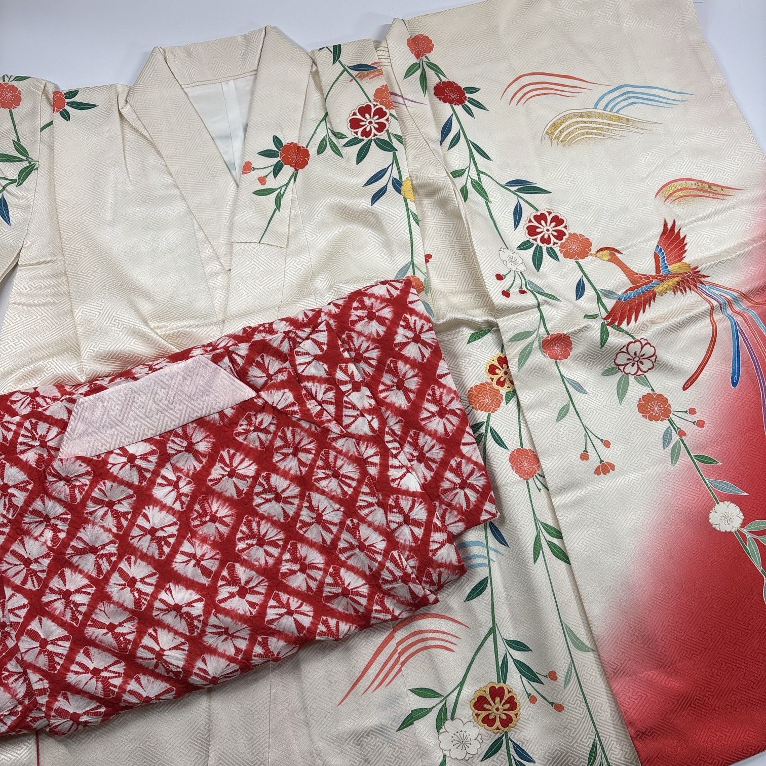 女児 正絹 着物まとめ売り 同梱購入歓迎 リメイク用 着付け練習用