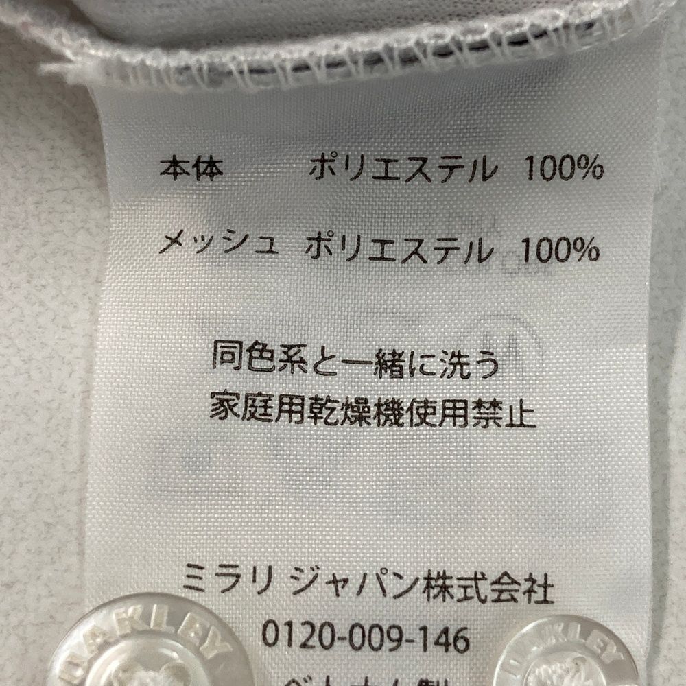 サイズ：XL OAKLEY オークリー 半袖ポロシャツ ボタンダウン 総柄