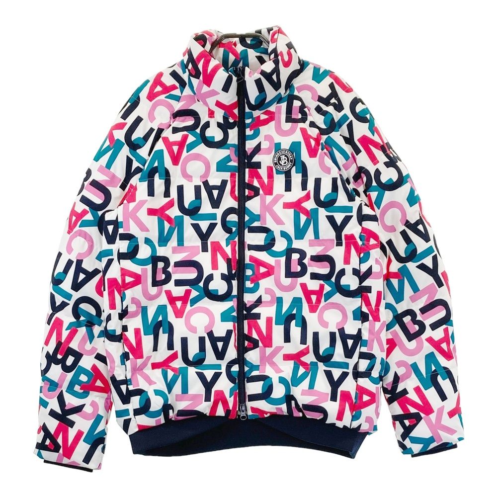 サイズ：4 JACK BUNNY ジャックバニー 長袖ジップ中綿ジャケット 総柄