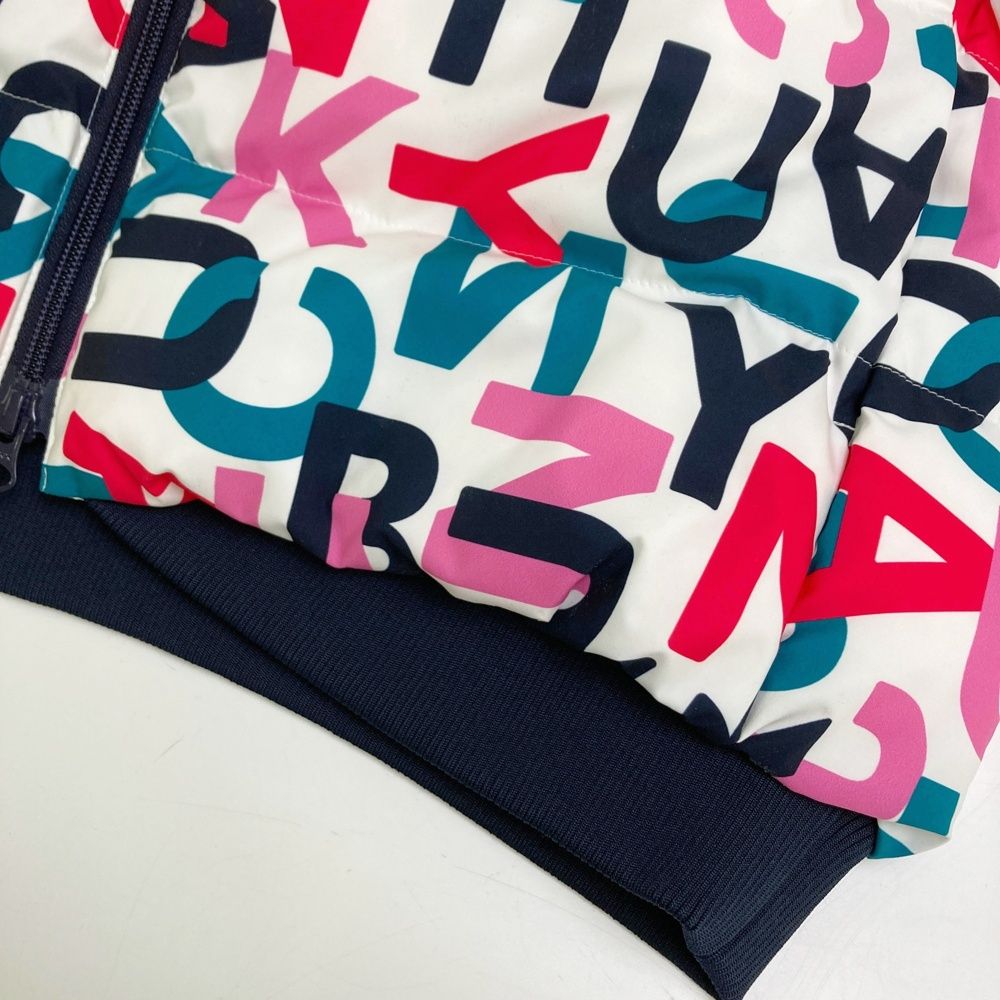 サイズ：4 JACK BUNNY ジャックバニー 長袖ジップ中綿ジャケット 総柄