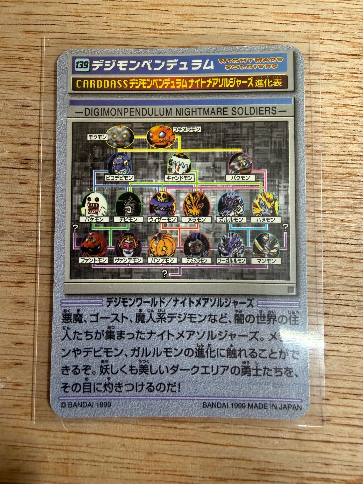 デジモン カードダス デジモンペンデュラム ナイトメアソルジャーズ