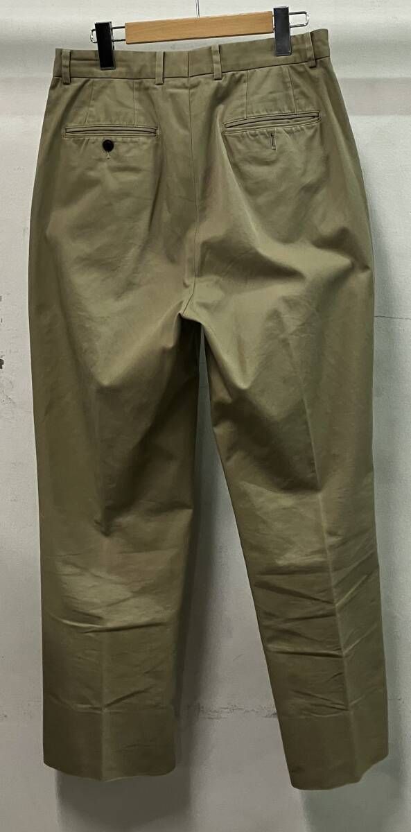 NEAT ニート 綿パン 2タックパンツ ボタンフライ サイズ44 綿100% 日本