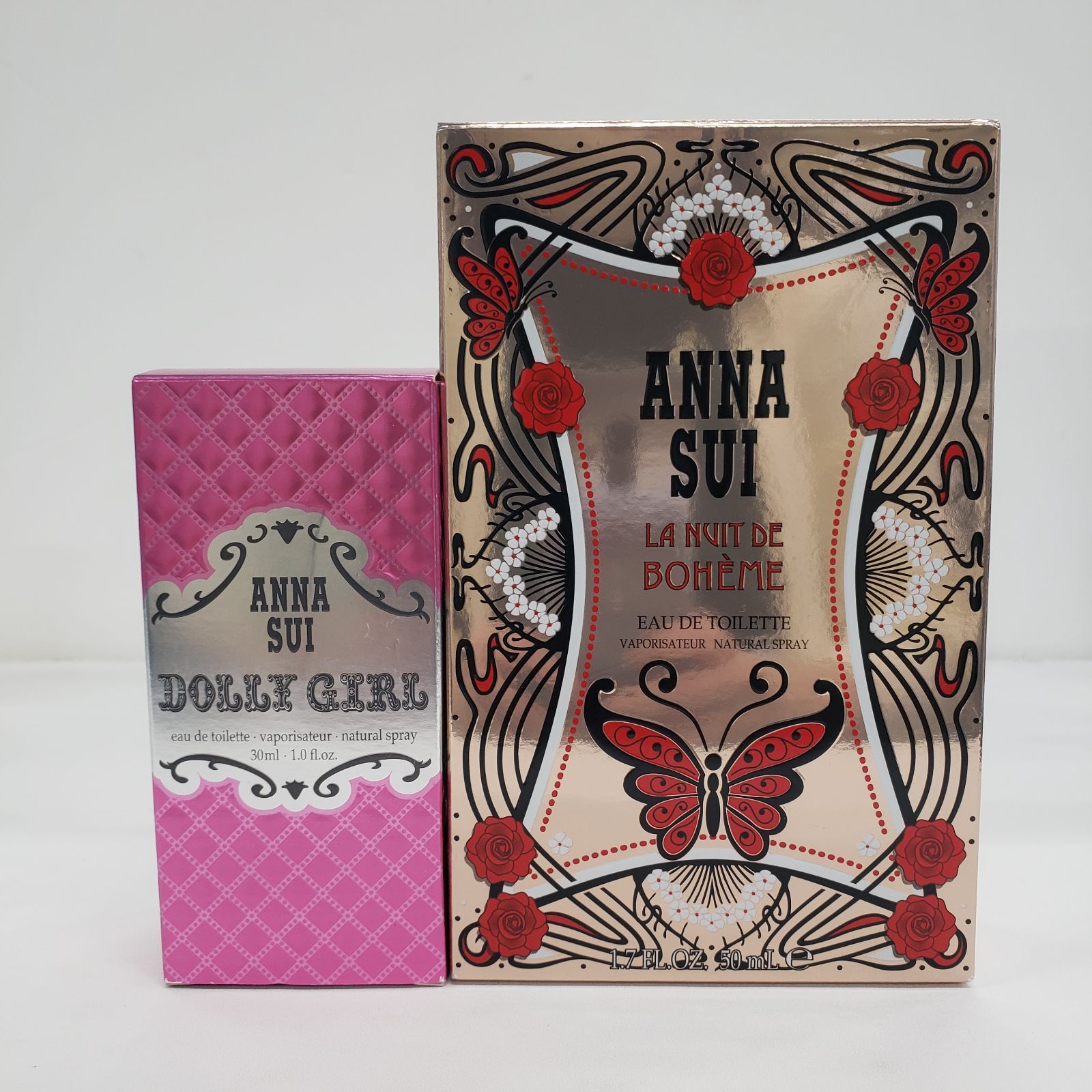 F2579 Anna Sui アナスイ DOLLY GIRL 30ml・LA NUIT DE BOHEME 50ml 計