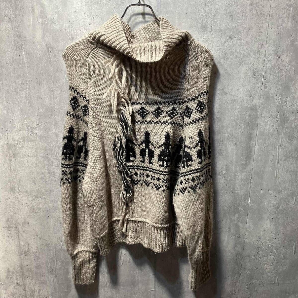 2016 AW Y's ワイズ ヨウジヤマモト タートルネック ニットセーター