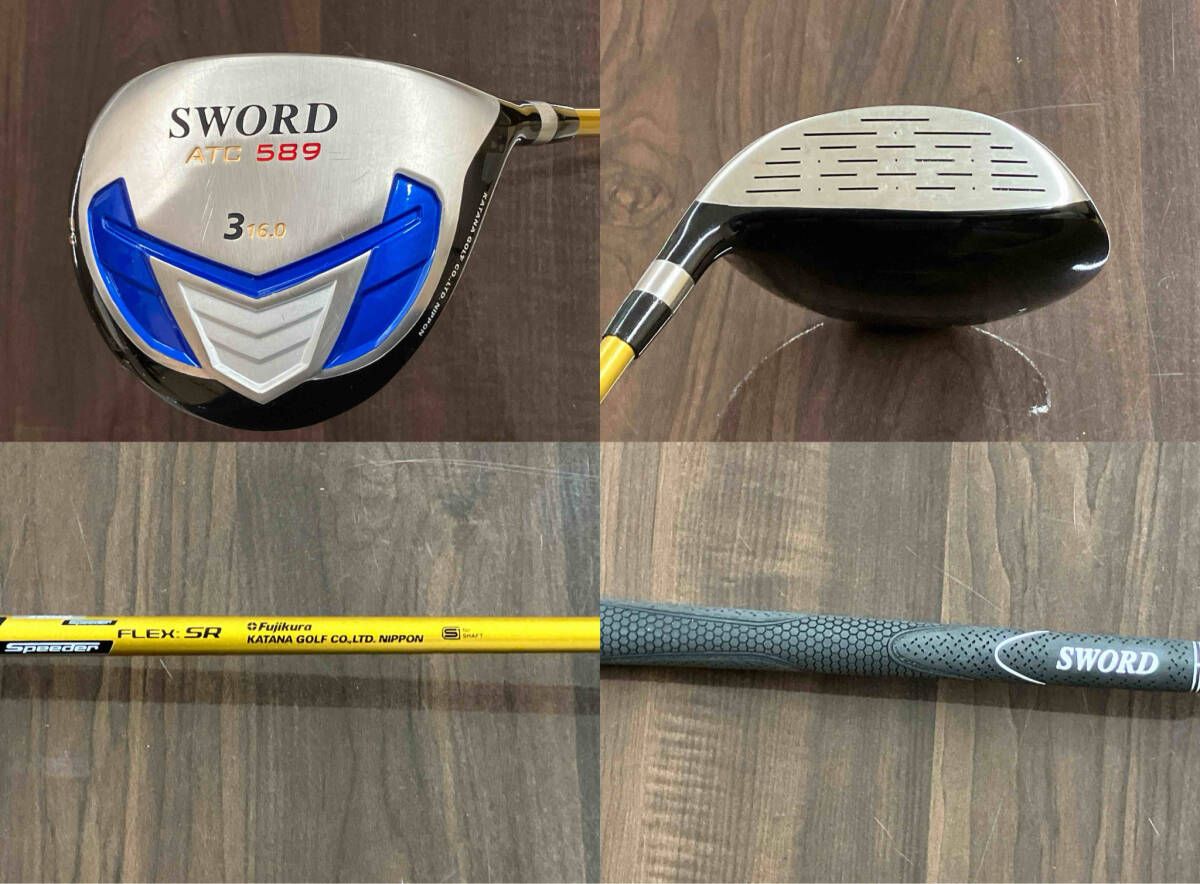 KATANA SWORD ATC589 Fujikura クラブセット - メルカリ
