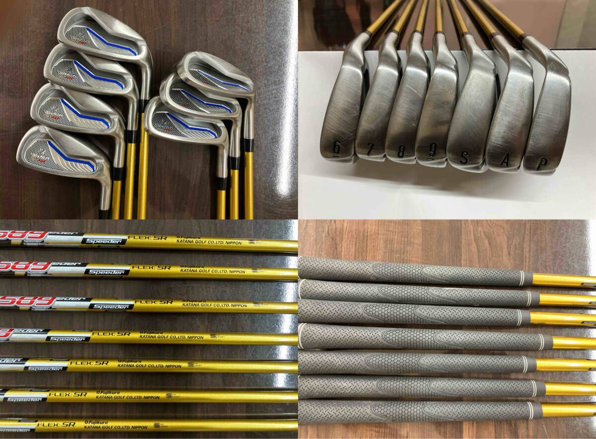 美品 SWORD ATC589 ゴルフセット 10本 R スピーダー フジクラ 【公式
