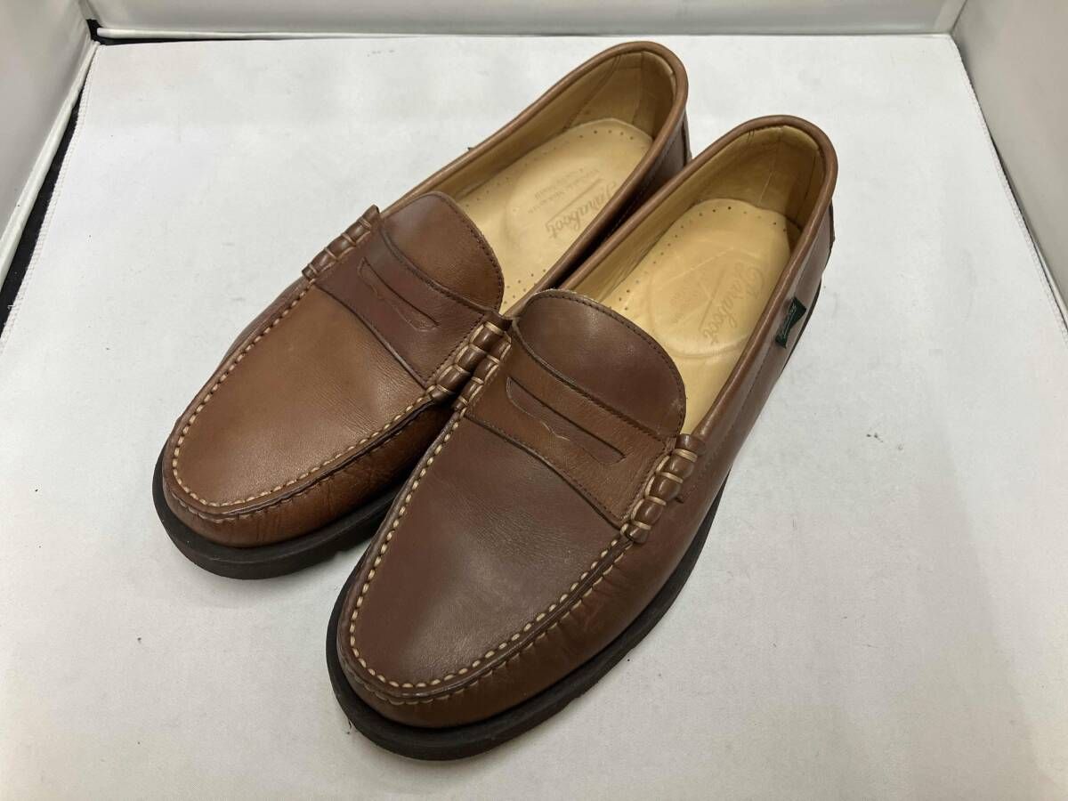 Paraboot CORAUX コロー　ダークブラウン　サイズ7 Paraboot | Brown Lis America Leather Coraux Loafers | Fine