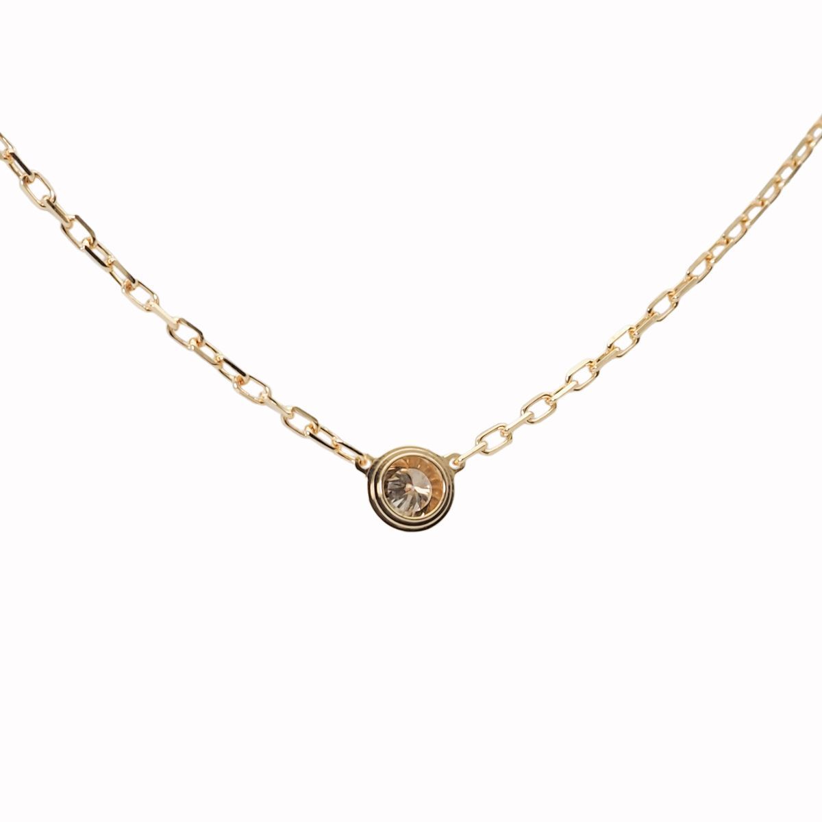 中古】Cartier カルティエ ダムール ネックレス スモールモデル 