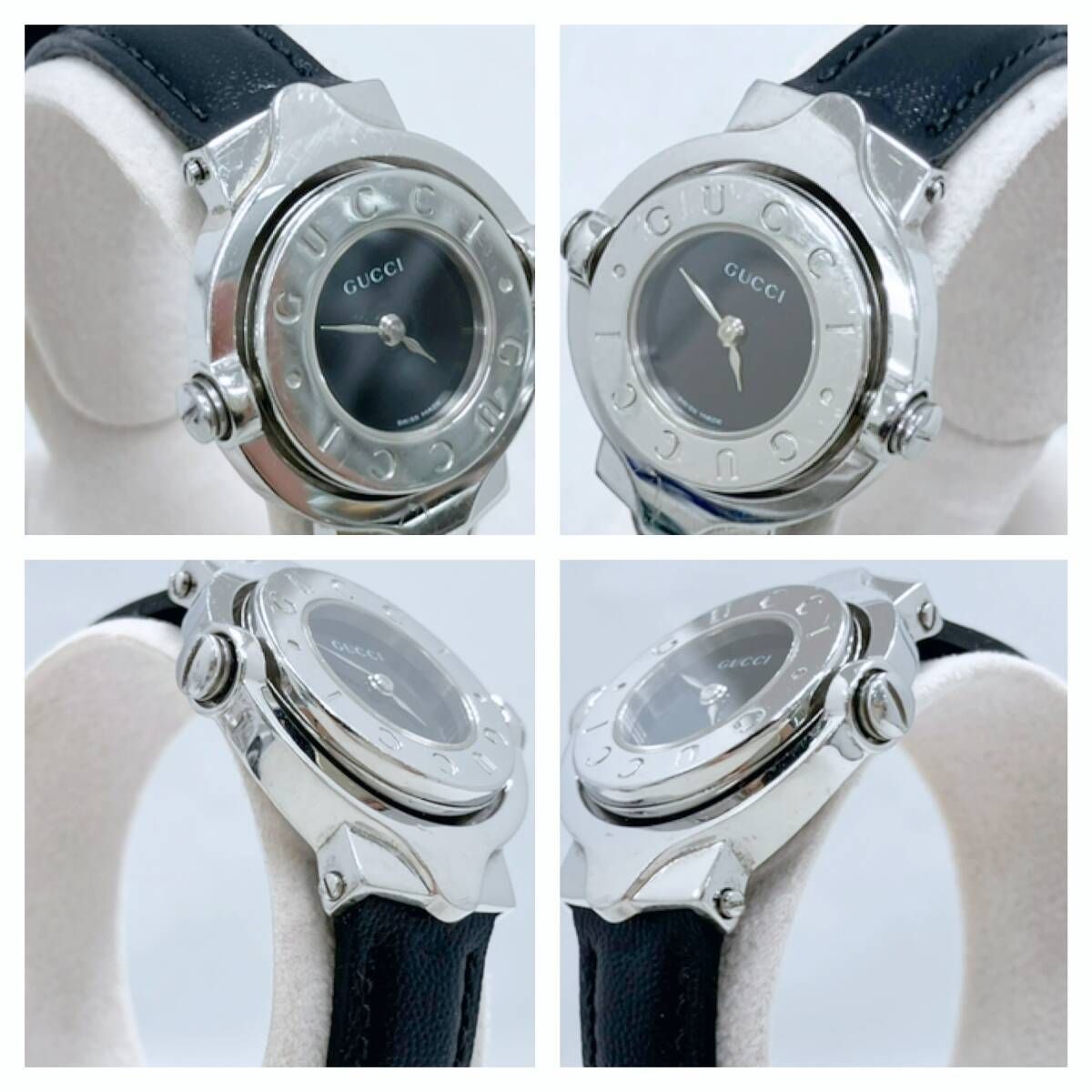 稼働品】 GUCCI グッチ 6600L リバーシブル 腕時計 クォーツ - メルカリ