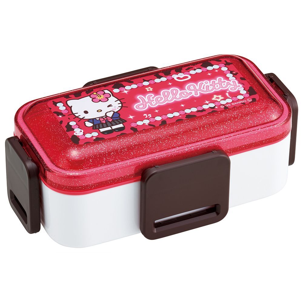 キティーお弁当箱 ハローキティ 2段ランチボックス お弁当箱 600ml 二段 日本製 ドーム型