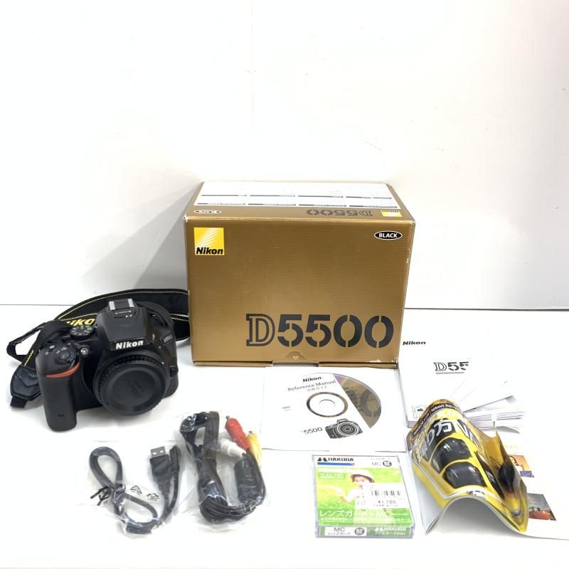Nikon D5500 デジタル一眼レフカメラ　中古 ニコン（Nikon） Nikon D5500 レンズキット デジタル 一眼レフ カメラ