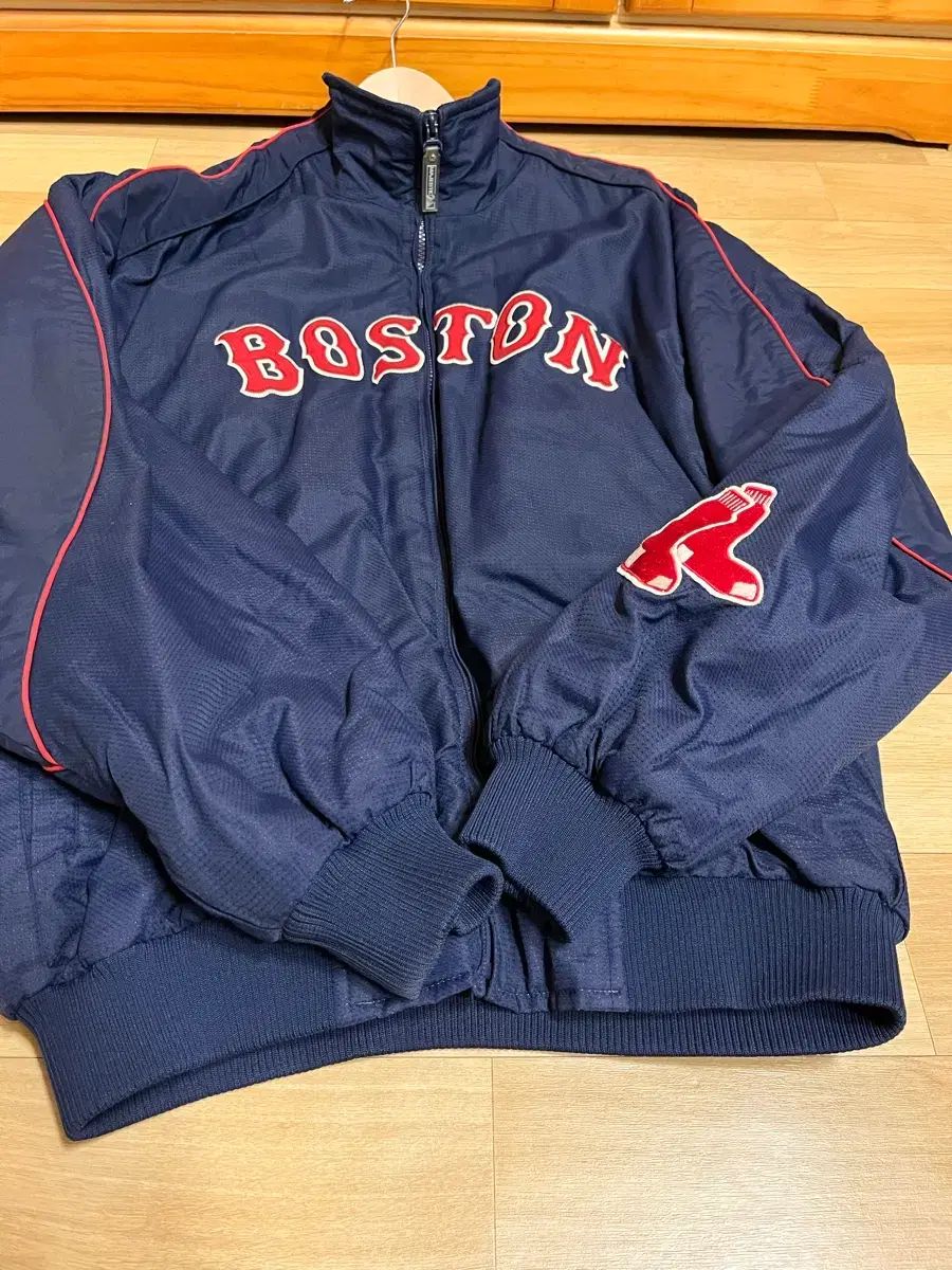90s Majestic MLB ボストン レッドソックス ウォームアップ ジャケット