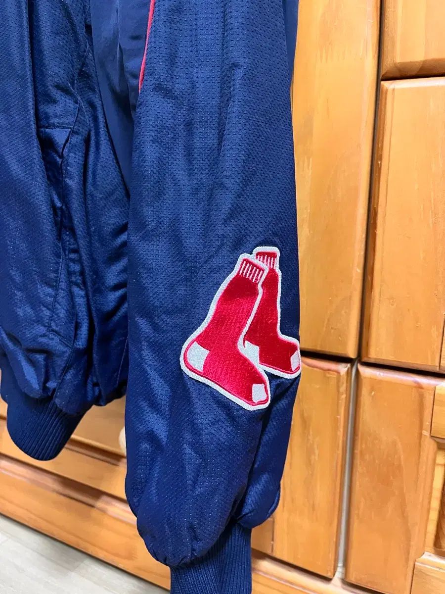 90s Majestic MLB ボストン レッドソックス ウォームアップ ジャケット