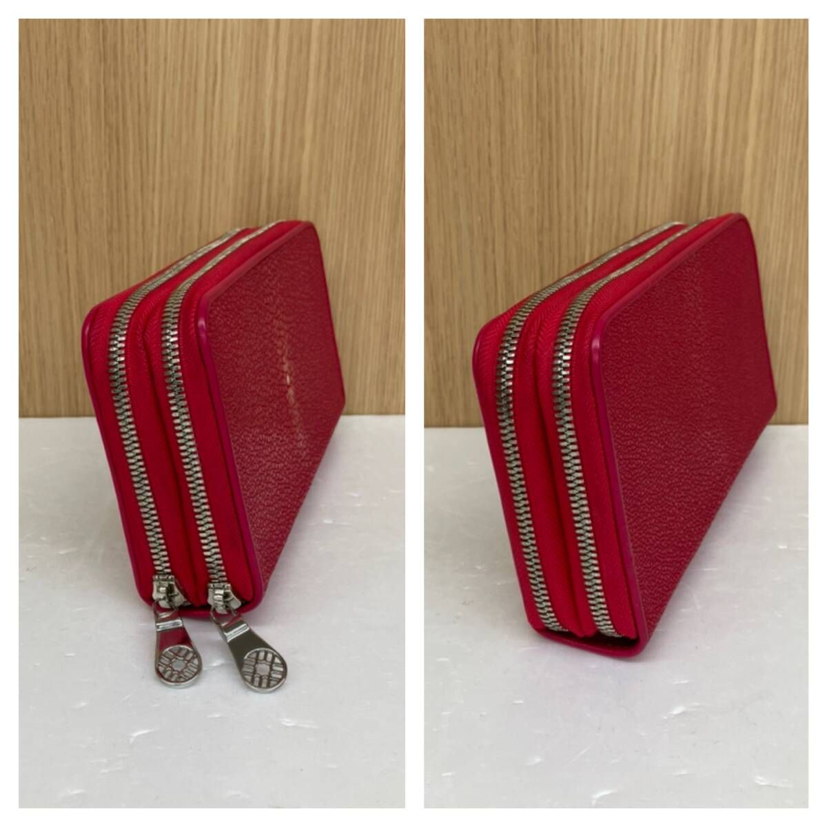 muta ムータ ガルーシャ TWIN ZIP ツゥイン ジップ 長財布 ピンク 通年 