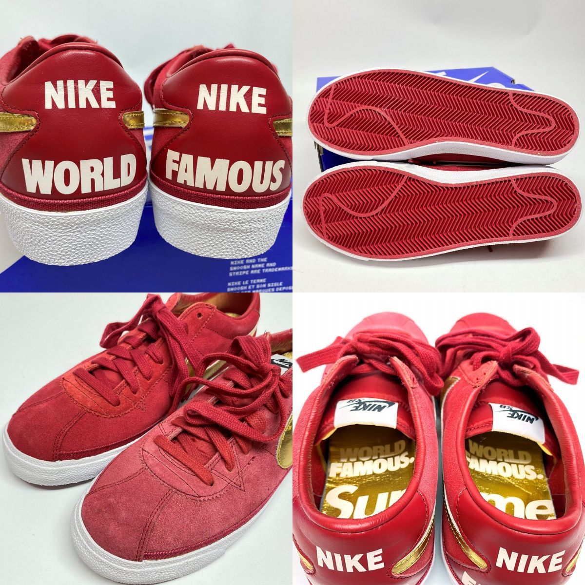 SUPREME シュプリーム × NIKE ナイキ ZOOM BRUIN SB スニーカー 363319
