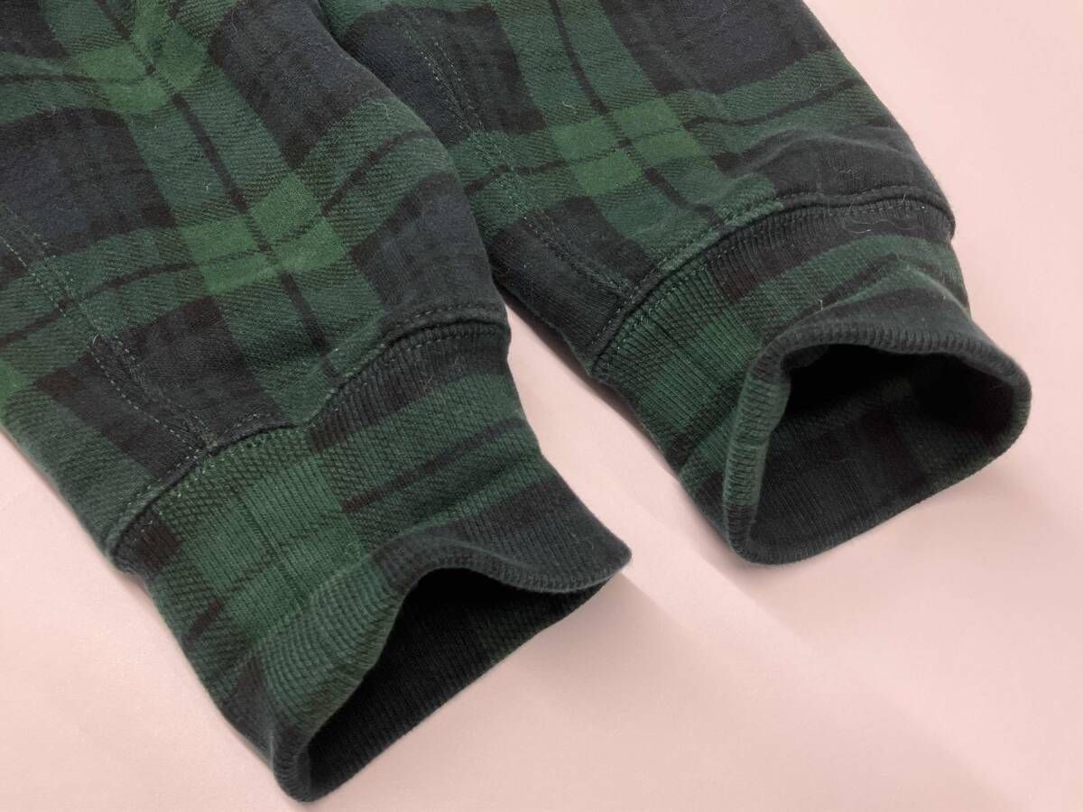 POLO RALPH LAUREN パーカー ラルフローレン ポロベア チェック柄 size