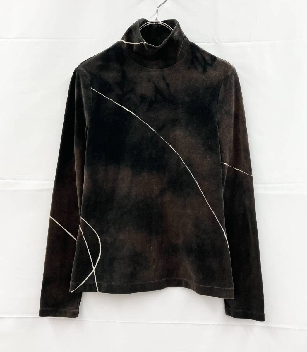 Mame Kurogouchi マメクロゴウチ カットソー コットンベロアジャージー