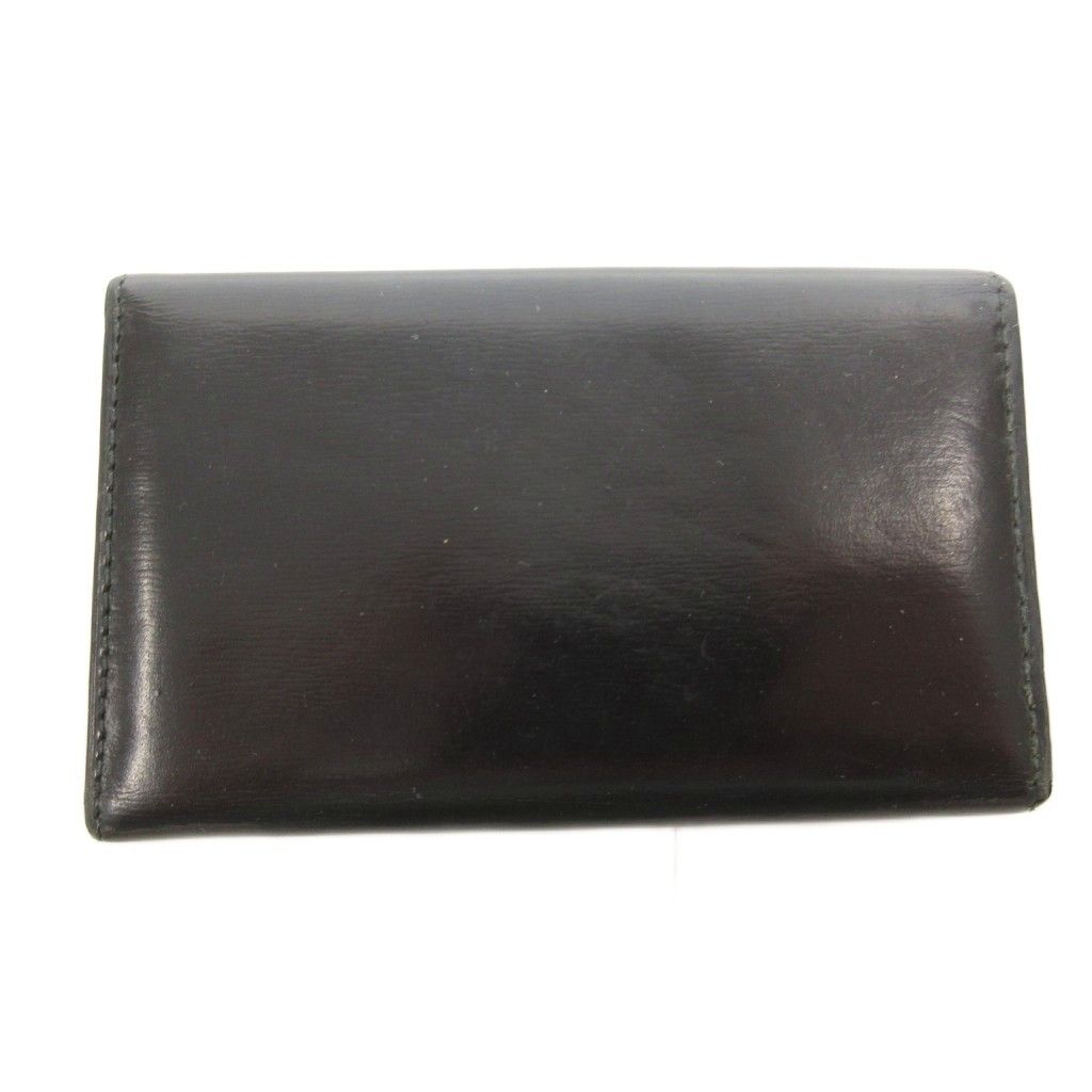 カルティエ Cartier キーケース レザー ロゴ 6連 ゴールドカラー 黒