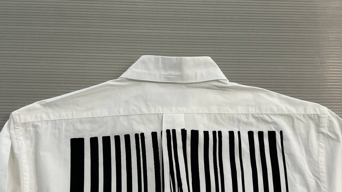 ☆ PALACE パレス 長袖シャツ バーコード メンズ サイズM ホワイト