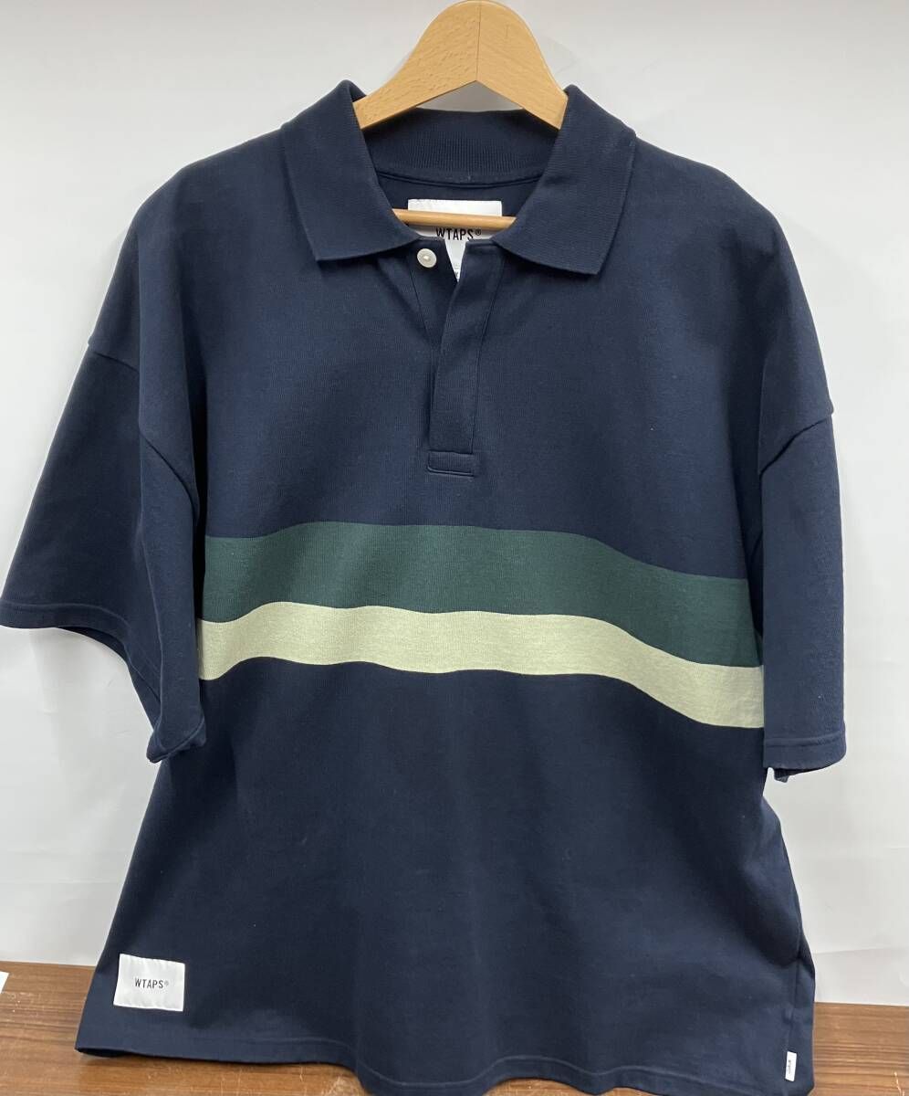 メンズ 2023ss wtaps MC/SS/COTTON.TEXTILE ポロシャツM