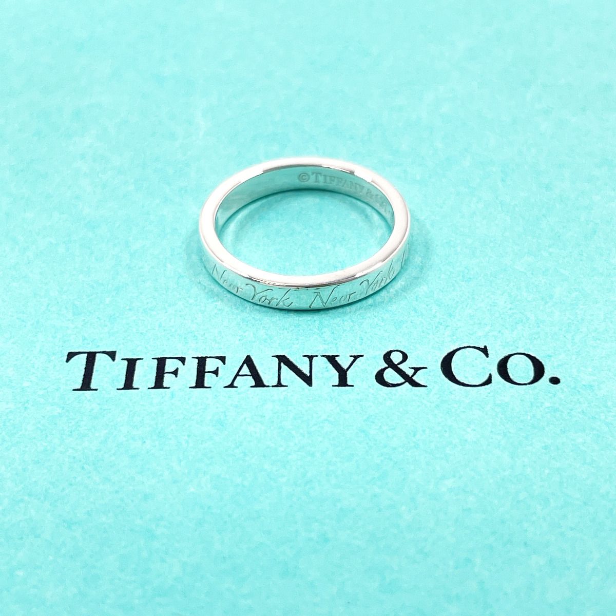 ティファニー リング・指輪 ノーツ ナロー ニューヨーク シルバー
