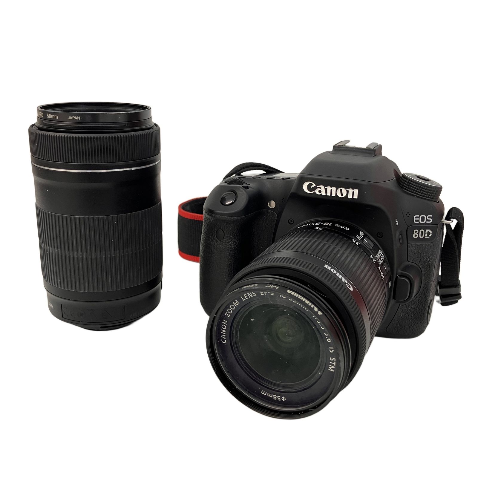 Canon EOS 80D ボディ デジタル一眼レフカメラ ダブルレンズキット