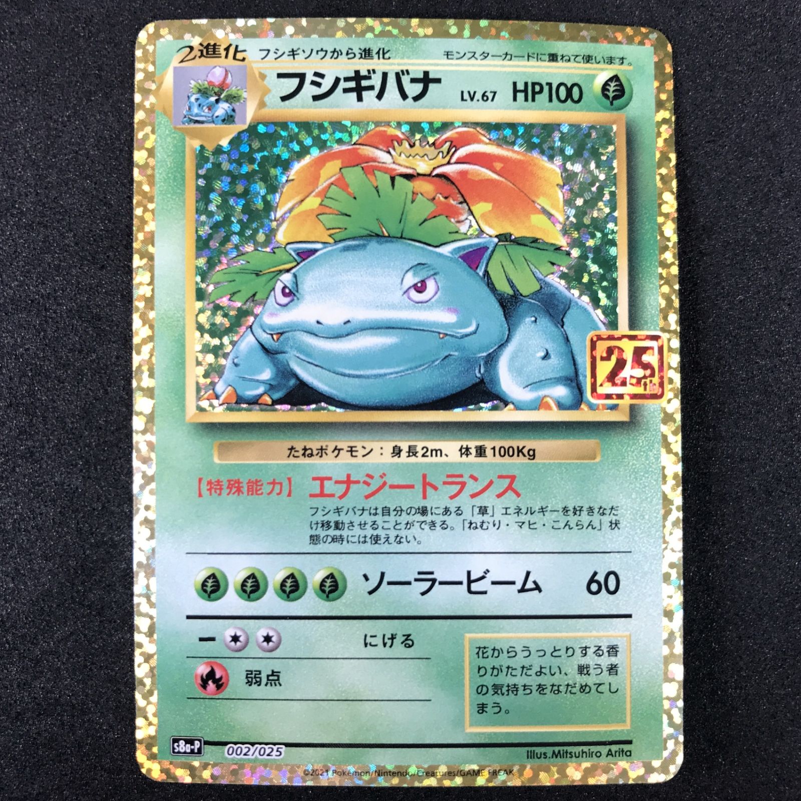 ☆ポケモンカードゲーム ソード＆シールド 25th 002/025/S8a/P/B