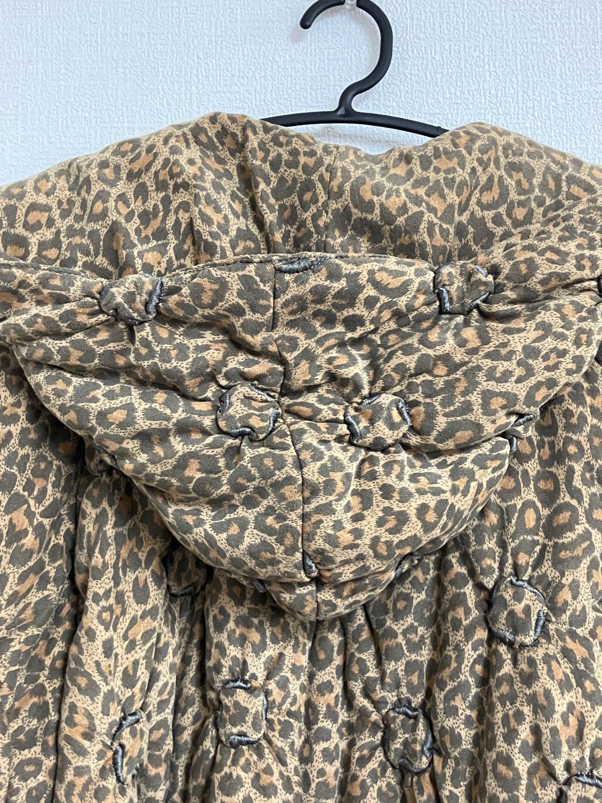 P/伊太利屋 レオパード柄 キルティングコート サイズ11 - メルカリ