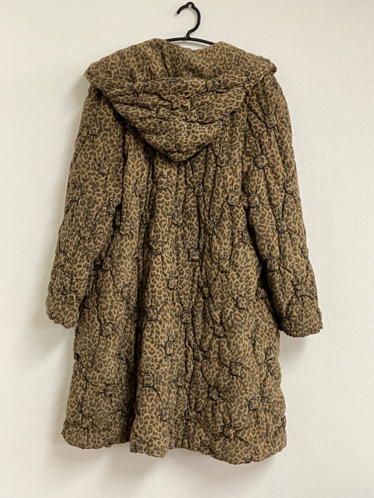 P/伊太利屋 レオパード柄 キルティングコート サイズ11 - メルカリ