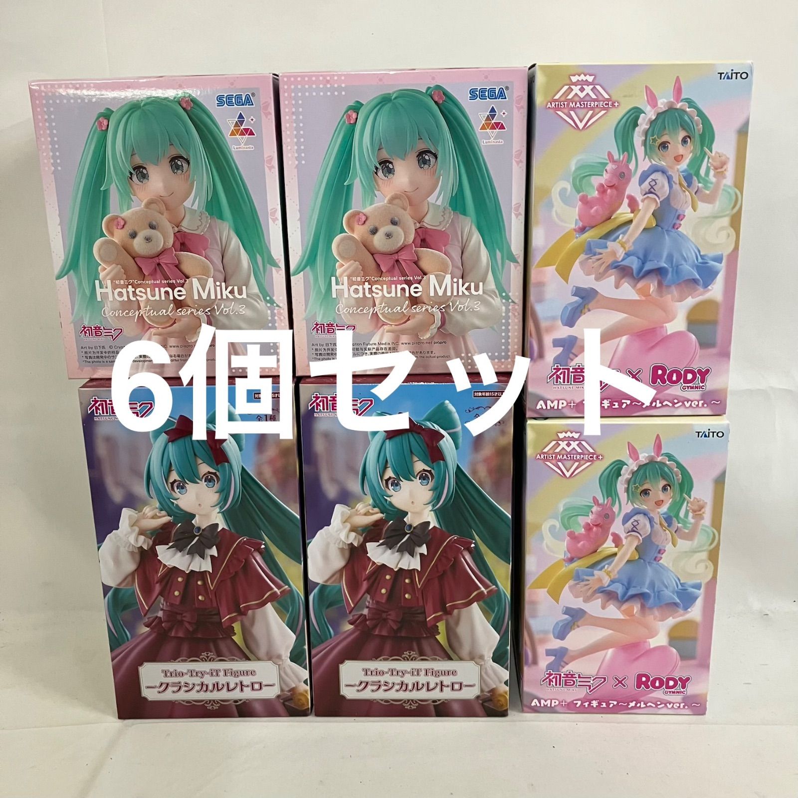 未開封 初音ミク フィギュア 6個セット SF1786 c107 - メルカリ