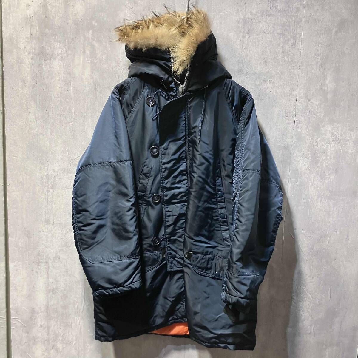 MILITARY GOLDEN FLEECE SPIEWA K/N-3B/N-3B JACKET ネイビー サイズ42