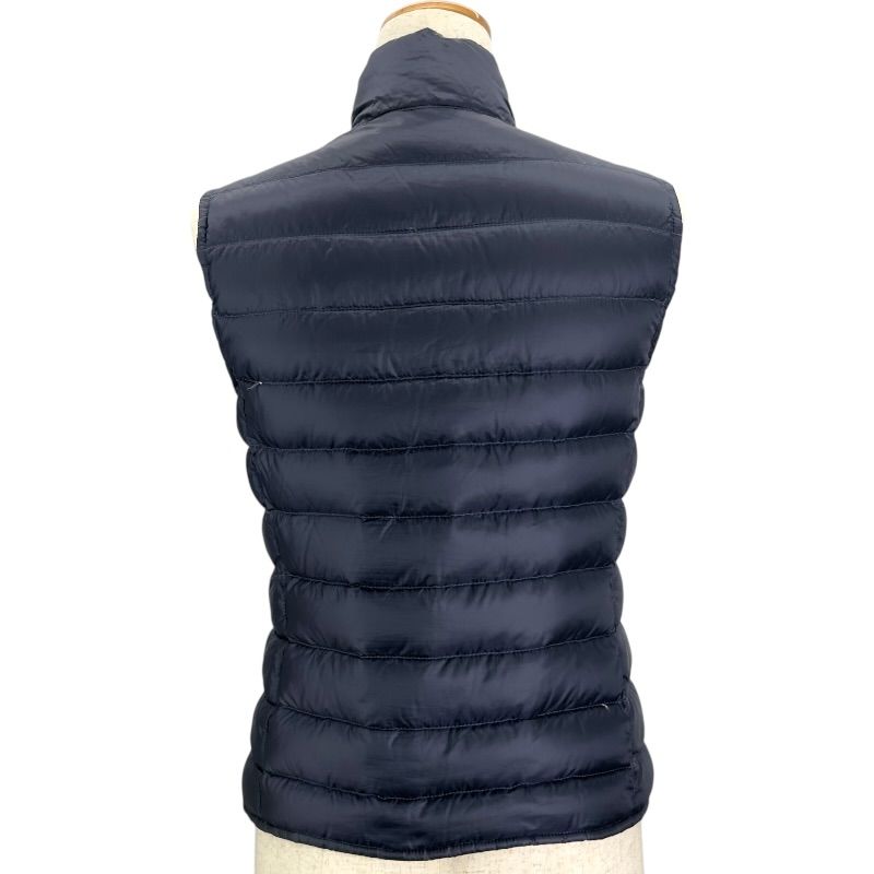 モンクレール MONCLER LIANE ライトダウンベスト ネイビー ナイロン