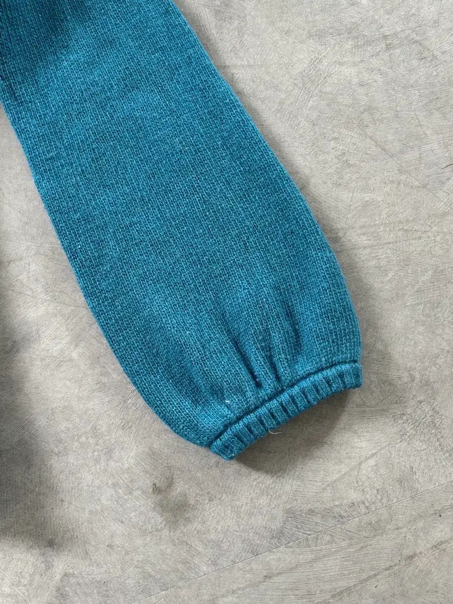 Burberry バーバリー ブルーレーベル ブルー ケーブル ニット - メルカリ