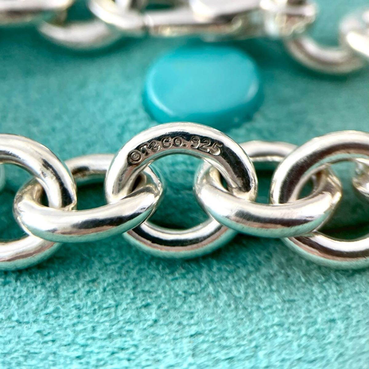 ティファニー オーバル ドーナツ リング チェーン ブレスレット ティファニー ドーナツ リンク オーバル チェーン ブレスレット YN5fe